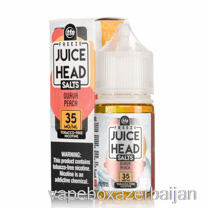 Vape Smoke FREEZE Guava Peach - Juice Head Salts - 30mL 50mg